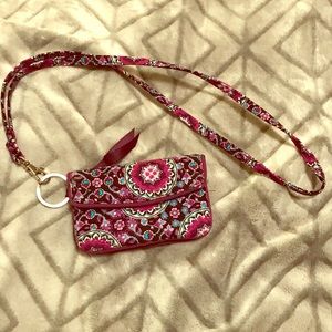 Vera Bradley ID Wallet and Lanyard
